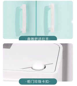 Armoire de rangement modulaire empilable en plastique à prix de gros, étagère organisatrice polyvalente pour meubles de chambre à coucher - Product Image 4