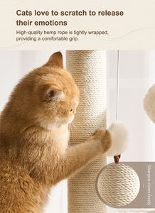 Neuer 2026er Bestseller: Großhandel Maßgefertigter Katzen-Kletterbaum mit Spiel- und Ruhebereich, Kratzturm und Katzen-Condo - Product Image 6