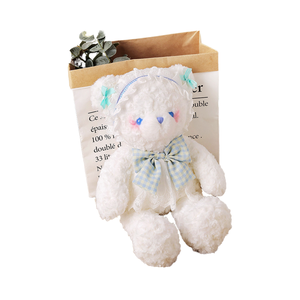 Lolita lapin ours en peluche peluche couette Occasions de mariage meilleur anniversaire saint valentin cadeau meilleur ami camarade de classe - Product Image 5