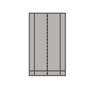 * OUTLET * Cortina de <span class=keywords><strong>mosquito</strong></span> para porta 160x240cm preta, cortada ao tamanho, repelente de <span class=keywords><strong>mosquito</strong></span> para janelas e portas, fácil de instalar - Product Image 1