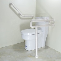 Barre d'appui de douche en acier inoxydable, barre d'appui de salle de bains en Nickel brossé barre de poignée d'équilibre barre d'appui de sécurité pour les handicapés