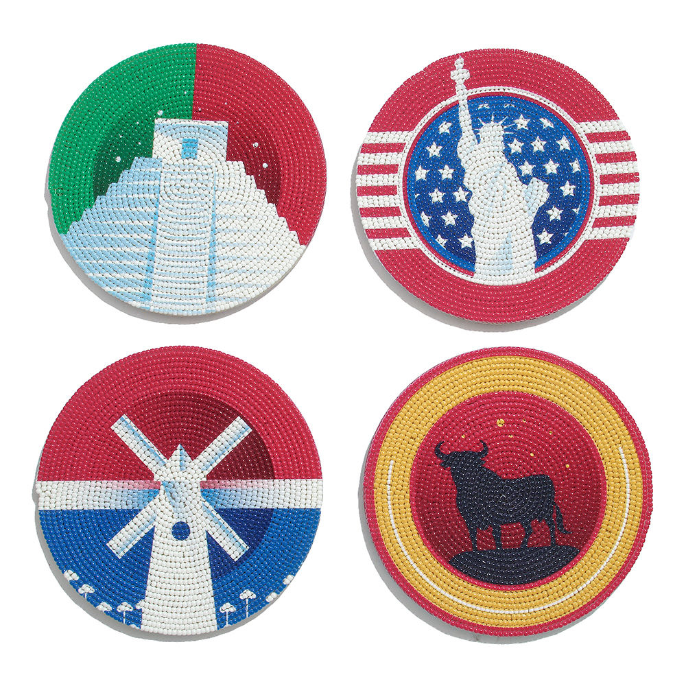 สีแดง, สีเขียว-ชุด