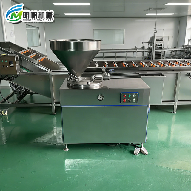 Automatic Stainless Steel Sausage Production Line Filler for Restaurant Food Shop-New Condition Core Included