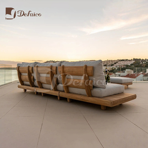 Popular Outdoor <strong>Teak</strong> Wood Outdoor <strong>Furniture</strong> Outdoor Patio Modular <strong>Garden</strong> Sets Outdoor Sofa <strong>Garden</strong> Sofa Sets - Product Image 6
