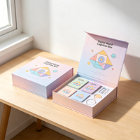 Tarjetas Educativas de Alta Calidad para Niños, con Logotipo Personalizado, Reconocimiento de Números, Juego de Tarjetas de Papel, Color y Tamaño Personalizables, Caja de Regalo, para la Primera Infancia