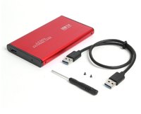 Алюминиевый 2,5 дюймов SATA III на USB 3,0/2,0 5 Гбит/с внешний корпус жесткого диска