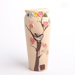 Vaso per Piante in Ceramica di Lusso Stile Retrò, Supporto per Fiori e Piante Grasse da Tavolo e Pavimento, Design Moderno ed Ecologico - Product Image 4