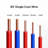 Cable Eléctrico H07V-U de 1.5mm, Cobre Puro Trenzado, Aislamiento de PVC, para Cableado de Edificios y Viviendas