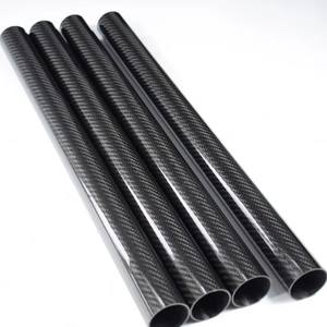 للبيع من المصنع أنبوب من ألياف الكربون عالي القوة أنبوب مجوف من ألياف الكربون - Product Image 1