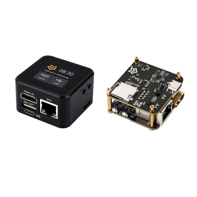 Luckfox PicoKVM Lightweight IP KVM Remote Management Tool, Supports 1920 * 1080 60fps H-D-M-I Video Input And HID Signal Output