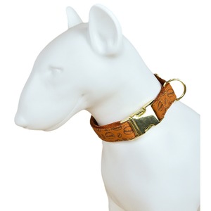 Luxury High Quality Soft Adjustable Dog Handmade Designer <strong>Pet</strong> Retractable Collar Heat Transfer Printing <strong>Pet</strong> Cute