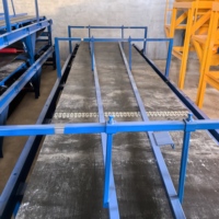 Nouvellement conçu semi-automatique préfabriqué béton secouant la table humide Terrazzo pierre artificielle moule matériaux de construction machines