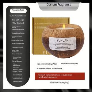 Bougies parfumées en gros, bougies en cire de soja en pot de 4 oz et 8 oz, ensembles cadeaux de bougies d'aromathérapie à la lavande, à la vanille et à la rose - Product Image 5