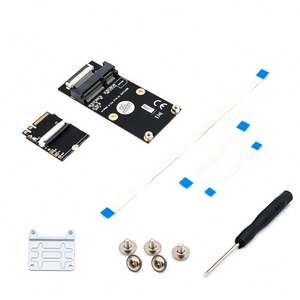 مفتاح <span class=keywords><strong>M</strong></span>.<span class=keywords><strong>2</strong></span> NGFF A/E/A + E إلى محول صغير بسي-E كابل فك بي سي واي فاي لاسلكي أدباتر يدعم نصف الحجم الكامل بسي-E مصغرة - Product Image 6