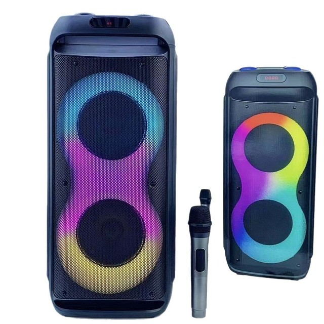 New Products JBK6603 Dual 6.5-Inch Outdoor Wireless Blue-tooth Boombox High-Power Large Stage Karaoke Party Speakers