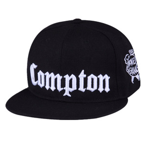 Bán Sỉ Mũ Lưỡi Trai Hip Hop Thể Thao Cổ Điển Thêu 3D Gorras Compton Biểu Tượng Tùy Chỉnh Mũ Lưỡi Trai - Product Image 1