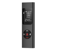 Mini télémètre laser numérique avec niveau à bulle de qualité industrielle/bricolage bien vendu OEM support personnalisé écran LCD