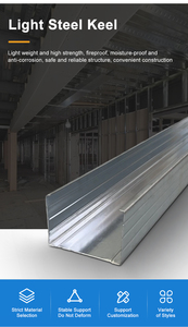 Thiết kế hiện đại mạ kẽm ánh sáng thép Keel tường góc thạch cao Trần hồ sơ furring kênh cho nội thất Trần lưới thành phần - Product Image 3