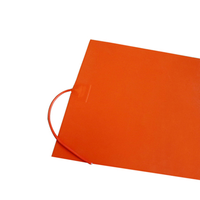 Plaque chauffante en caoutchouc silicone ZR 230V 300mmX300mm 350W pour imprimante 3D