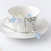 Vente en gros de breloques pour téléphone à personnaliser librement, pendentifs étoile/coquillage/cœur, accessoires de bijoux de mode DIY