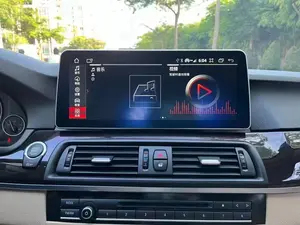 Radio de coche DVD de 12,3 pulgadas, reproductor multimedia estéreo con pantalla táctil Android, navegación carplay para BMW 5 series F10 F11