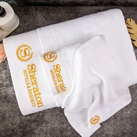 Lot de Serviettes de Bain en Coton Tissé Haut de Gamme 5 Étoiles pour Hôtels, Écologiques, Serviette de Visage 32*32cm, Vente en Gros Usine