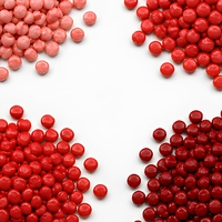 Masterbatch rouge haute concentration pour le moulage de plastiques PE/PP avec une stabilité de couleur longue durée et une résistance à la migration