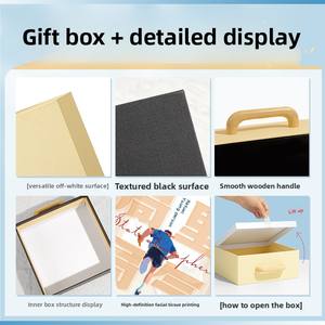 Spot gift <b>box</b>, <b>empty</b> <b>box</b>, bureau gas packaging <b>box</b>, I volunteer to go to school, advanced sense gift <b>box</b>, smalh customization - Product Image 2