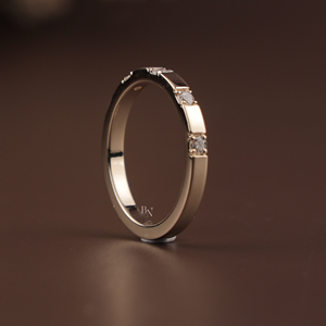 แหวนหมั้นเพชรเพาะเลี้ยง 2.5 กะรัตสำหรับผู้หญิง ทอง 14K เครื่องประดับเจ้าสาวสุดหรู ชุบทอง ดีไซน์แฟนซี - Product Image 3