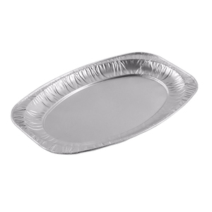 <span class=keywords><strong>Prix</strong></span> d'usine grand plateau alimentaire ovale en <span class=keywords><strong>aluminium</strong></span> - Product Image 5