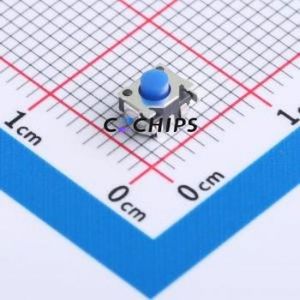 TS35CA 100gf 031 Tactile Switch SMD-3P,3.35x4.5mm Switch Single Pole Single Throw 1N Horizontal Mount 4.5mm - Product Image 1