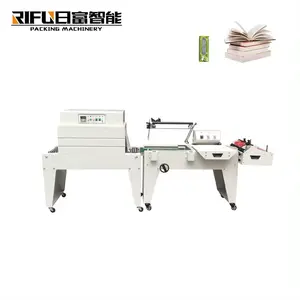 Manual 2 in 1 film wrapping shrink packing machine for sale