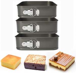 Moules A Bonbons <span class=keywords><strong>Lapin</strong></span> Moule Pain Rectangulaire Muffins Ordinaire Plaques Pizza Ordinaires Tarte Amovible Anneau De Mousse Roule - Product Image 1