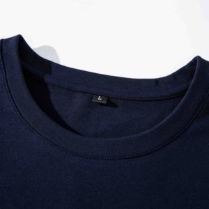 Navy Custom <b>High</b> Quality 300 GSM Oversized Fit Digital Printing <b>Tshirt</b> - Product Image 3