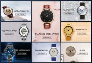 Montre Mode Femme Cadran Floral Boîtier en or <span class=keywords><strong>rose</strong></span> Bracelet en cuir blanc Élégant Décontracté Élégant - Product Image 4