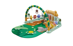 מפעל מכירה ישירה במפעל פעולות מרובות צעצועים משחקים 2 ב 1 חדר כושר מוזיקלי פדאל פסנתר התינוק לשחק מחצלת - Product Image 3