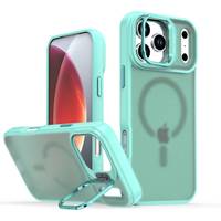 Support de cadre de caméra en alliage d'aluminium Anti-chute coque de téléphone coque de téléphone portable mate pour iphone 17 16 15 14 13 12 Pro Max couverture arrière