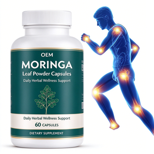 Capsules OEM Moringa 800mg, poudre de feuilles de Moringa pure, origine unique, pour l'énergie, le métabolisme et le soutien immunitaire - Product Image 4