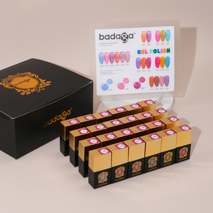 ชุดทดลองฟรี บาดาการ์ 24 สี เจลยูวีแบบลอกออกได้ สำหรับมืออาชีพ ชุดเบสและท็อปโค้ท สำหรับร้านทำเล็บ - Product Image 2