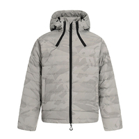 Veste d'hiver en duvet pour homme Layenne, prix de gros imbattable, résistante au vent, grande taille, logo personnalisé, coupe ample, doudoune pour homme