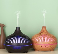 Diffuseur d'huiles essentielles Aromatherpay, haut-parleur BT humidificateur à brume froide diffuseur de bruit blanc sans fil