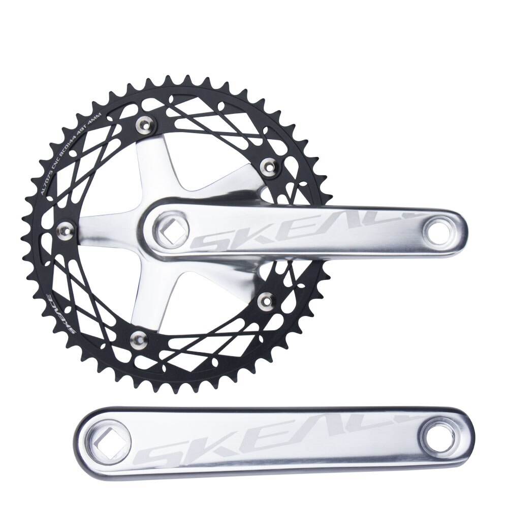 SKEACE Aluminum Alloy 48T Crankset for Single Speed Track Fixie