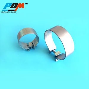 Abrazaderas de tubo de escape de acero inoxidable, 2,5 pulgadas - Product Image 5