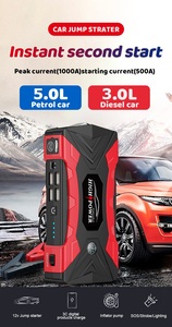 1000A 피크 99800mAh 12V 자동차 점프 스타터 파워 뱅크 45W 출력 다중 전압 LCD 화면 LED 탑재 승용차 트럭 비상용 - Product Image 3