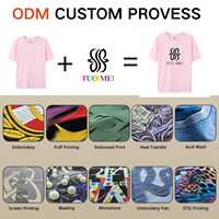 Kaos Rajut Kasual 230GSM Polos Berwarna, Model Bahu Jatuh, Regular Fit, Kualitas Tinggi 100% Katun,  Berat,  Sablon Custom untuk Pria