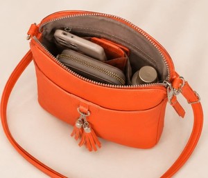 Sac à main élégant en cuir de veau pleine fleur pour femme - Product Image 4