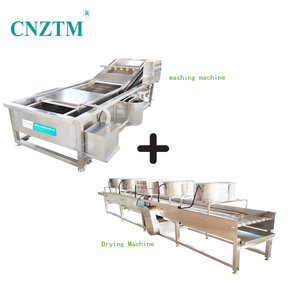 <span class=keywords><strong>Machine</strong></span> multifonctionnelle de lavage, découpe et séchage de légumes et de fruits avec pompe et moteur, usage commercial pour les noix - Product Image 6