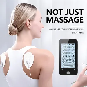 Konka-mini masseur musculaire intelligent, équipement de thérapie physique, appareil électronique pour tens 24modes, utilisé