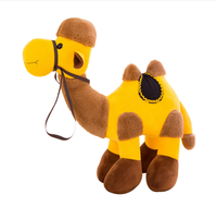 Pabrik Grosir Unta Kuning Lembut Lucu Boneka Mewah Unta Berdiri Cantik Mainan Boneka untuk Hadiah