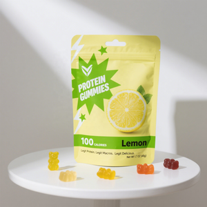 OEM caramelle gommose ad alto contenuto proteico con 17g di proteine del siero di latte che alimentano i muscoli isolano il sapore naturale - Product Image 5